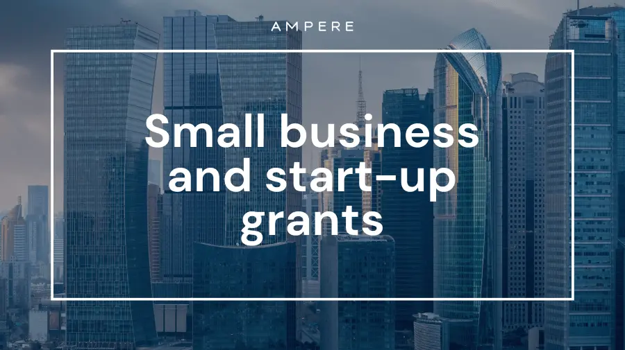 Small business and start-up grants