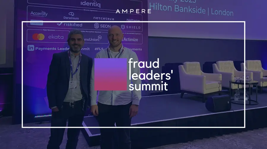 News: Ampere attends Fraud Leaders Summit